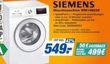 Waschmaschine WM14N29E Angebote von Siemens bei expert Bayreuth für 499,00 €