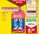 Aktuelle Milch Angebote bei Netto Marken-Discount in Münster Aktuelles H-Milch 1,5% Fett Angebot bei Netto Marken-Discount in Münster ab 5,55 €