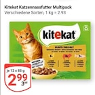 Aktuelles Katzennassfutter Multipack Angebot bei GLOBUS in Oberhausen ab 2,99 €