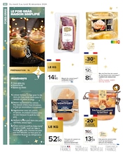 Foie Gras Cru Angebote im Prospekt "JOYEUX NOËL & MEILLEURS PRIX" von Carrefour auf Seite 66