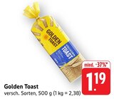 Vollkorn Toast Angebote von Golden Toast bei EDEKA Aschaffenburg für 1,19 €