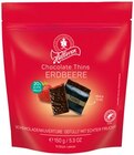 Chocolate Thins Erdbeere Angebote von Halloren bei REWE Gera für 3,99 €
