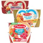 SUR TOUTES LES COUPELLES 4 X 100 G, 12 X 100 G ET 16 X 100 G - MATERNE en promo chez Carrefour SUR TOUTES LES COUPELLES 4 X 100 G, 12 X 100 G ET 16 X 100 G - MATERNE dans le catalogue Carrefour