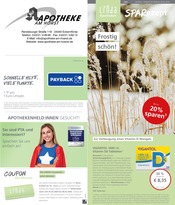 LINDA Premiumapotheke Apotheken Prospekt der aktuellen Woche mit 3 Seiten, gültig von 01.02.2026 bis 28.02.2026, in Gammelby und Umgebung Aktueller LINDA Premiumapotheke Apotheken Prospekt in Gammelby und Umgebung, "Aktuelle Angebote" mit 3 Seiten, 01.02.2026 - 28.02.2026