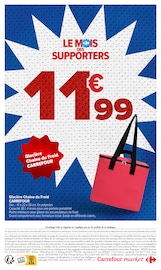 Glacière en promo dans le catalogue Carrefour Market à la page 2