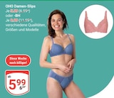Damen-Slips Angebote von OHO bei GLOBUS Wolfenbüttel für 5,99 €