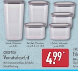 Vorratsdose(n) Angebote von CROFTON bei ALDI Nord Remscheid für 4,99 €