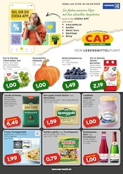CAP Markt Neubrandenburg Supermarkt Prospekt der aktuellen Woche mit 2 Seiten, gültig von 21.09.2026 bis 26.09.2026, in Neubrandenburg und Umgebung Aktueller CAP Markt Neubrandenburg Supermarkt Prospekt in Neubrandenburg und Umgebung, "Top Angebote" mit 2 Seiten, 21.09.2026 - 26.09.2026