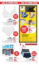 Promos Lingerie Femme dans le catalogue "SUPER U" de Super U Lingerie Femme en promo dans le catalogue Super U à la page 37