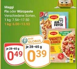 Fix Angebote von Maggi bei GLOBUS Gera für 0,39 €