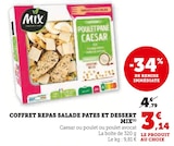 Coffret repas salade pâtes et dessert - Mix dans le catalogue U Express