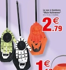 Bazarland Valence - Promo Le sac à bonbons Main Halloween Promo Le sac à bonbons Main Halloween à 2,79 € dans le catalogue Bazarland à Valence