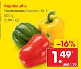 Paprika-Mix im Angebot bei Netto Marken-Discount in Stralsund Paprika-Mix Angebote bei Netto Marken-Discount Stralsund für 1,49 €