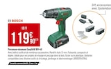 Perceuse-visseuse EasyDrill 18V-40 - BOSCH en promo chez Bricorama Champigny-sur-Marne à 119,90 €