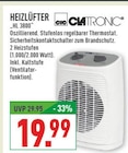 Heizlüfter HL 3800 Angebote von Clatronic bei Marktkauf Dortmund für 19,99 €