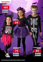 Woolworth Faschingskostüme im Prospekt 