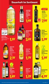 Essig im aktuellen Lidl Prospekt (Leipzig) Essig im Lidl Prospekt "LIDL LOHNT SICH" mit 75 Seiten (Leipzig)