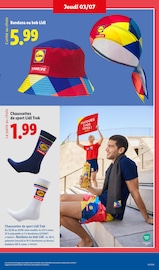 Chaussettes Angebote im Prospekt "Le vrai prix des bonnes choses" von Lidl Chaussettes Angebote im Prospekt "Le vrai prix des bonnes choses" von Lidl auf Seite 25