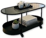 Table basse desserte - Super U à Metz Table basse desserte en promo chez Super U Metz à 44,99 €