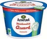 Bio-Weidemilch Quark Angebote von Naturland Alnatura bei tegut Erfurt für 1,29 €