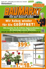 Globus-Baumarkt Prospekt für Offenbach mit 24 Seiten Globus-Baumarkt Prospekt für Offenbach: "WER BAUT BRAUCHT GLOBUS", 24 Seiten, 04.04.2021 - 10.04.2021
