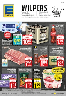 Aktueller EDEKA Prospekt "Aktuelle Angebote" Seite 1 von 24 Seiten für Ahaus