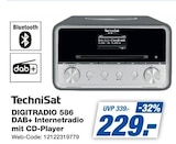 DIGITRADIO 586 DAB+ Internetradio mit CD-Player Angebote von TechniSat bei expert Euskirchen für 229,00 €