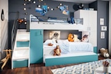 Aktuelle Bett Angebote bei Möbel Inhofer in Reutlingen Aktuelles Doppelstockbett mit Schrank-Set & Treppe Angebot bei Möbel Inhofer in Reutlingen ab 2.724,12 €