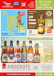 Bitburger im Finkbeiner Prospekt in Kempten Aktueller Finkbeiner Prospekt mit Bitburger, "Herzlich Willkommen", Seite 12