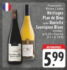 Plan de Dieu oder Danielle Sauvignon Blanc im Angebot bei E center in Remscheid Plan de Dieu oder Danielle Sauvignon Blanc Angebote von Héritages bei E center Remscheid für 5,99 €