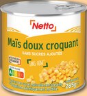 Maïs doux croquant - Netto dans le catalogue Netto