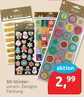 3D-Sticker für 2,99 € bei budni im Angebot 3D-Sticker im aktuellen budni Prospekt