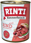 Hundenassnahrung „Rinti Kennerfleisch“ bei hagebau kompakt im Prospekt "" für 2,29 €