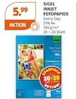 INKJET FOTOPAPIER Every Day bei Müller im Haag Prospekt für 5,99 €