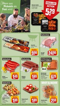 Lachs im aktuellen REWE Prospekt (Heidelberg) Lachs im REWE Prospekt "Dein Markt" mit 34 Seiten (Heidelberg)