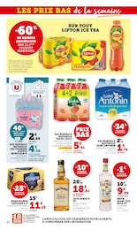 Prix et réduction Whisky dans le prospectus U Express en cours Offre Whisky dans le catalogue U Express du moment à la page 20