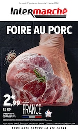 Prospectus Supermarchés Intermarché Contact en cours, FOIRE AU PORC, 4 pages, 27/01/2026 - 01/02/2026 Catalogue Supermarchés Intermarché Contact en cours à Trèbes et alentours, FOIRE AU PORC, 4 pages, 27/01/2026 - 01/02/2026