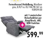 Fernsehsessel Heidelberg Angebot in Kinderbeuern Fernsehsessel Heidelberg im aktuellen Prospekt bei SB Möbel Boss in Kinderbeuern