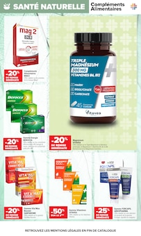 Promotion Vitamine C dans le prospectus Carrefour, valable du 29/09/2026 au 27/10/2026 Promo Vitamine C dans le catalogue Carrefour du moment à la page 15