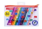 Trousse de 14 stylos-feutres Stabilo avec point Max - Stabilo - Fnac Trousse de 14 stylos-feutres Stabilo avec point Max - Stabilo à 10,99 € dans le catalogue Fnac