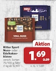 Aktuelle Ritter Sport Angebote bei combi in Bielefeld Aktuelles Nussklasse Angebot bei combi in Bielefeld ab 1,69 €