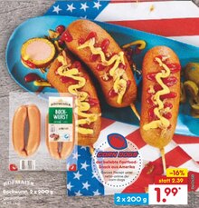 Bockwurst bei Netto Marken-Discount in Löhne Bockwurst im Angebot bei Netto Marken-Discount Löhne für 1,99 €
