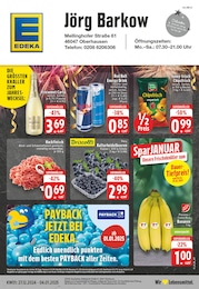 EDEKA Prospekt für Oberhausen: "Aktuelle Angebote", 24 Seiten, 27.12.2024 - 04.01.2025