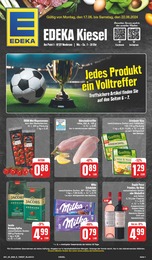 Aktueller EDEKA Supermärkte Prospekt für Helmstadt: Wir lieben Lebensmittel! mit 26} Seiten, 17.06.2024 - 22.06.2024