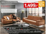 Leder-Sofa 2,5-sitzig von VALDERA im aktuellen XXXLutz Prospekt