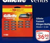Aktuelles Fusion5 Klingen Multipack Angebot bei GLOBUS in Erfurt ab 36,99 €