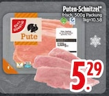 Puten-Schnitzel im Angebot bei EDEKA in Germering Puten-Schnitzel Angebote von Gut & Günstig bei EDEKA Germering für 5,29 €