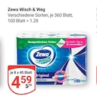 Aktuelle Toilettenpapier Angebote bei GLOBUS in Duisburg Aktuelles Wisch & Weg Angebot bei GLOBUS in Duisburg ab 4,59 €