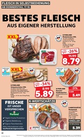 Aktueller Kaufland Prospekt mit Rinderbraten, "Aktuelle Angebote", Seite 22