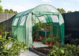 Serre tunnel 6 m² vert L. 300 x l. 200 x H. 200 cm en promo chez Castorama Narbonne à 99,90 €